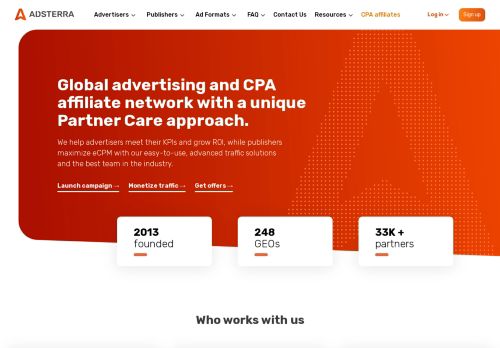  Adsterra CPA Network