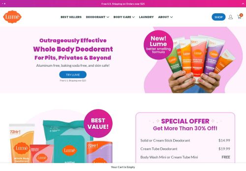 Lume Deodorant, LLC