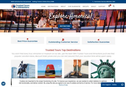 America's Trusted Tours and Attractions